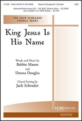 King Jesus Is His Name SAB choral sheet music cover